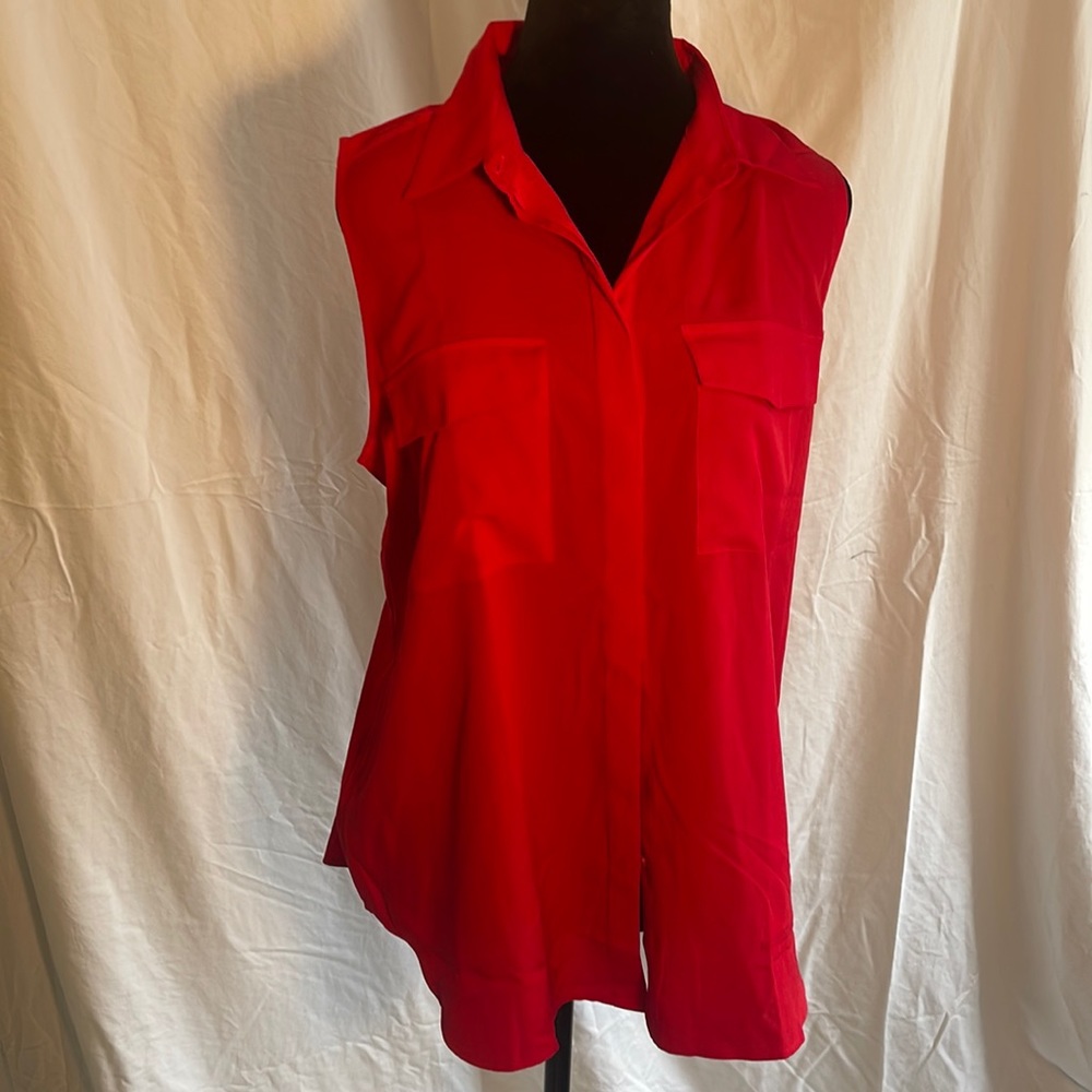 Ann Taylor sleeveless blouse ( brand new)